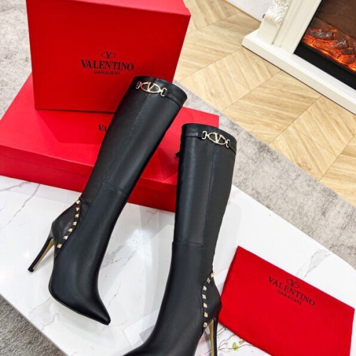 Replica Valentino Boots For Women #1232411 $132.00 USD for Wholesale