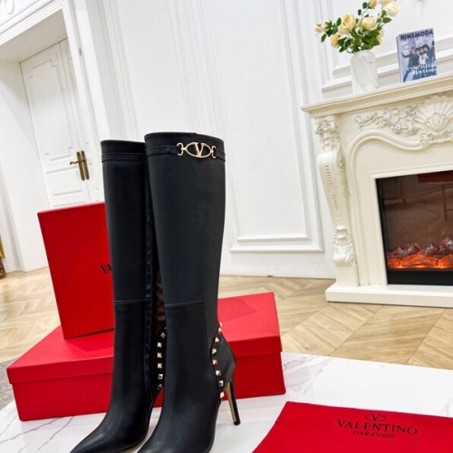 Replica Valentino Boots For Women #1232411 $132.00 USD for Wholesale