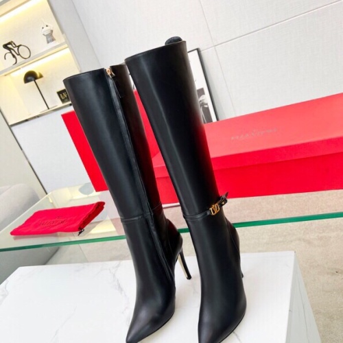 Replica Valentino Boots For Women #1232412 $132.00 USD for Wholesale