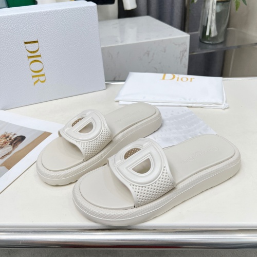 Christian Dior Slippers For Women #1232416 $68.00 USD, Wholesale Replica Christian Dior Slippers