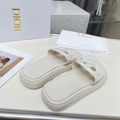 Replica Christian Dior Slippers For Women #1232416 $68.00 USD for Wholesale