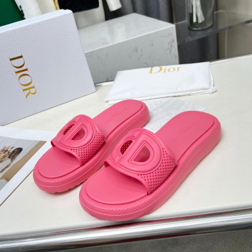 Christian Dior Slippers For Women #1232417 $68.00 USD, Wholesale Replica Christian Dior Slippers