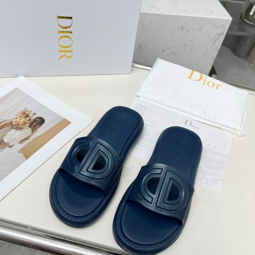 Replica Christian Dior Slippers For Women #1232418 $68.00 USD for Wholesale