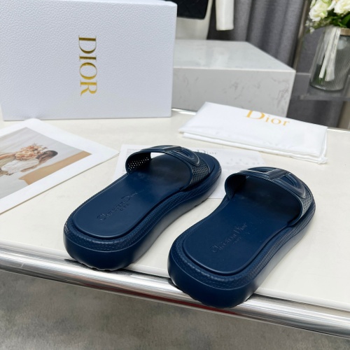 Replica Christian Dior Slippers For Women #1232418 $68.00 USD for Wholesale