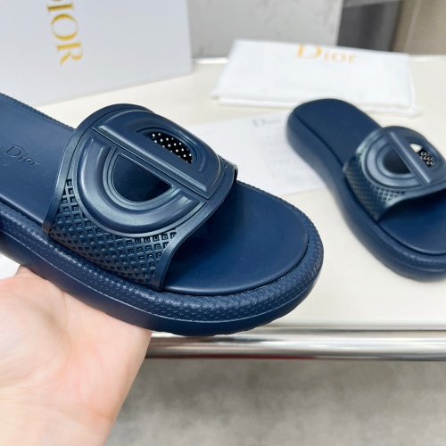 Replica Christian Dior Slippers For Women #1232418 $68.00 USD for Wholesale