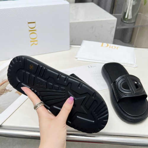 Replica Christian Dior Slippers For Women #1232419 $68.00 USD for Wholesale