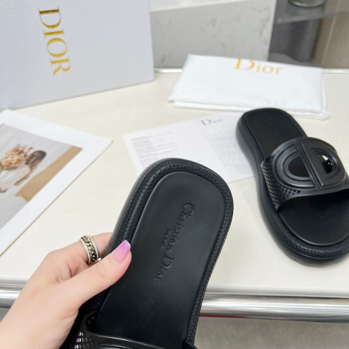 Replica Christian Dior Slippers For Women #1232419 $68.00 USD for Wholesale