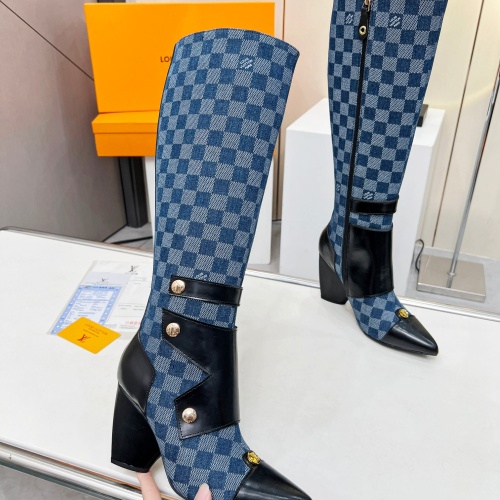 Replica Louis Vuitton Boots For Women #1232425 $150.00 USD for Wholesale