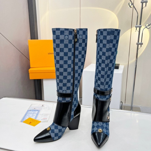 Replica Louis Vuitton Boots For Women #1232425 $150.00 USD for Wholesale