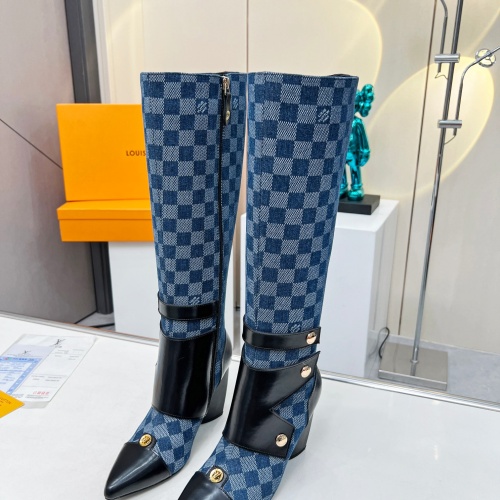 Replica Louis Vuitton Boots For Women #1232425 $150.00 USD for Wholesale