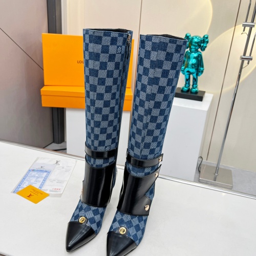 Replica Louis Vuitton Boots For Women #1232425 $150.00 USD for Wholesale