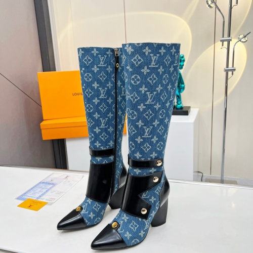 Replica Louis Vuitton Boots For Women #1232426 $150.00 USD for Wholesale