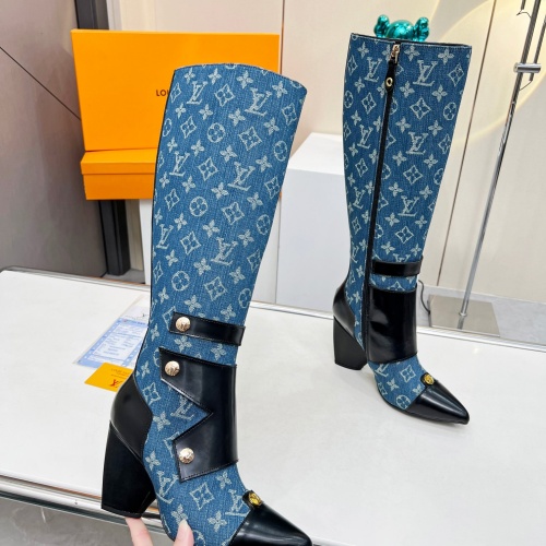 Replica Louis Vuitton Boots For Women #1232426 $150.00 USD for Wholesale