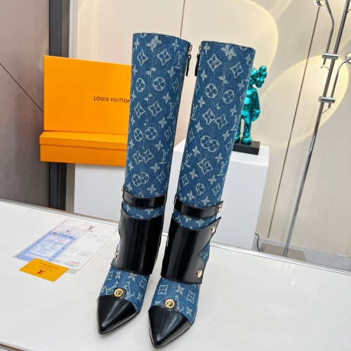 Replica Louis Vuitton Boots For Women #1232426 $150.00 USD for Wholesale