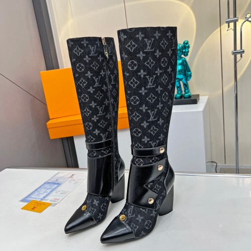 Replica Louis Vuitton Boots For Women #1232427 $150.00 USD for Wholesale