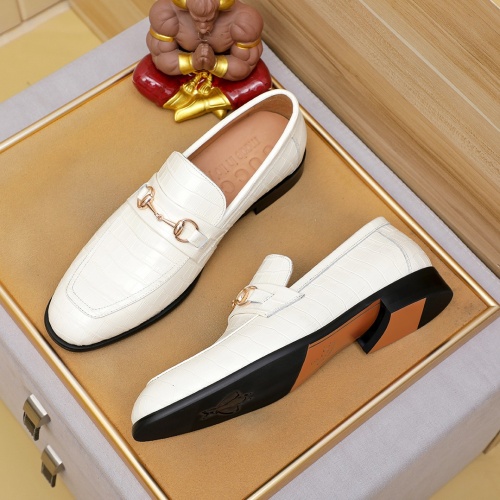 Replica Gucci Oxfords Shoes For Men #1232454 $85.00 USD for Wholesale