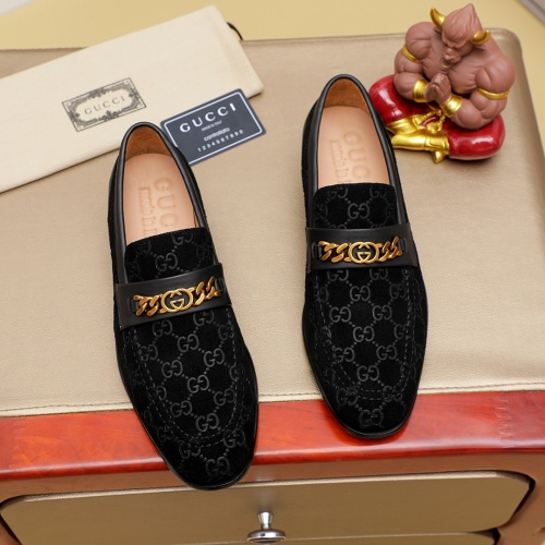 Gucci Oxfords Shoes For Men #1232455 $85.00 USD, Wholesale Replica Gucci Oxfords Shoes