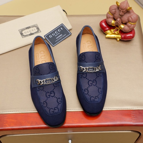 Gucci Oxfords Shoes For Men #1232459 $85.00 USD, Wholesale Replica Gucci Oxfords Shoes