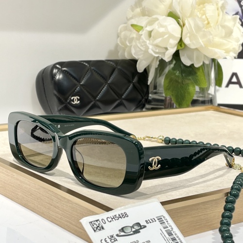 Chanel AAA Quality Sunglasses #1232557 $68.00 USD, Wholesale Replica Chanel AAA Quality Sunglasses