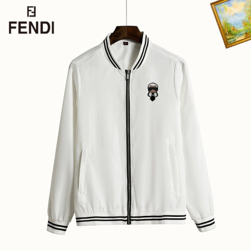 Fendi Jackets Long Sleeved For Men #1232567 $60.00 USD, Wholesale Replica Fendi Jackets