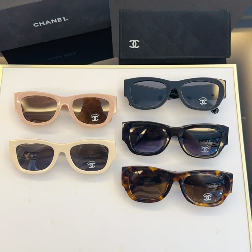 Replica Chanel AAA Quality Sunglasses #1232588 $52.00 USD for Wholesale