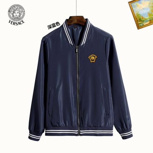 Versace Jackets Long Sleeved For Men #1232596 $60.00 USD, Wholesale Replica Versace Jackets