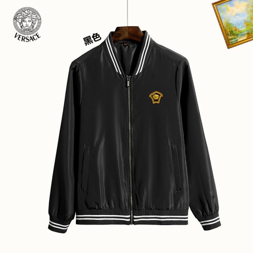 Versace Jackets Long Sleeved For Men #1232597 $60.00 USD, Wholesale Replica Versace Jackets