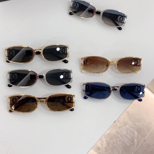 Replica Chanel AAA Quality Sunglasses #1232643 $60.00 USD for Wholesale