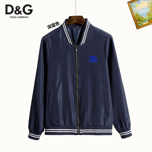 Dolce &amp; Gabbana D&amp;G Jackets Long Sleeved For Men #1232695 $60.00 USD, Wholesale Replica Dolce &amp; Gabbana D&amp;G Jackets