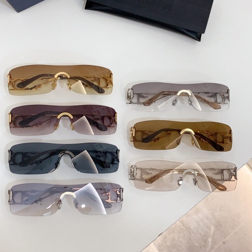 Replica Christian Dior AAA Quality Sunglasses #1232709 $64.00 USD for Wholesale