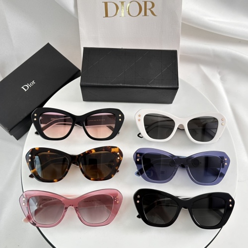 Replica Christian Dior AAA Quality Sunglasses #1232726 $52.00 USD for Wholesale