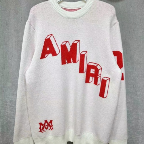 Amiri Sweaters Long Sleeved For Unisex #1232753 $52.00 USD, Wholesale Replica Amiri Sweaters