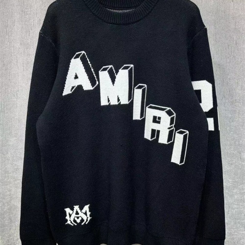 Amiri Sweaters Long Sleeved For Unisex #1232754 $52.00 USD, Wholesale Replica Amiri Sweaters