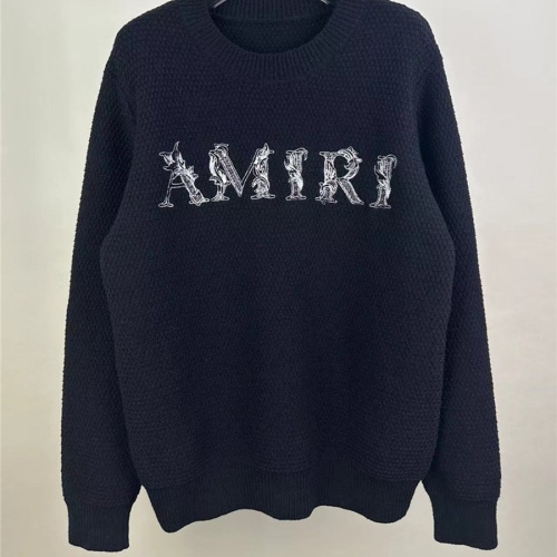 Amiri Sweaters Long Sleeved For Unisex #1232755 $52.00 USD, Wholesale Replica Amiri Sweaters