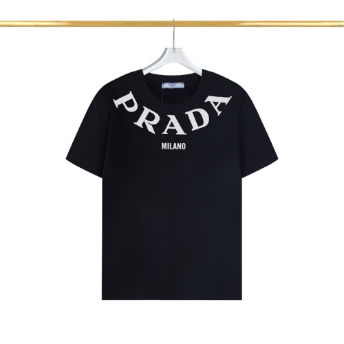 Prada T-Shirts Short Sleeved For Men #1232794 $34.00 USD, Wholesale Replica Prada T-Shirts