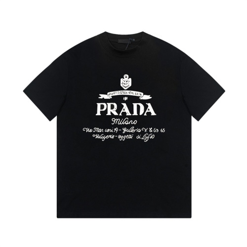 Prada T-Shirts Short Sleeved For Unisex #1232811 $45.00 USD, Wholesale Replica Prada T-Shirts