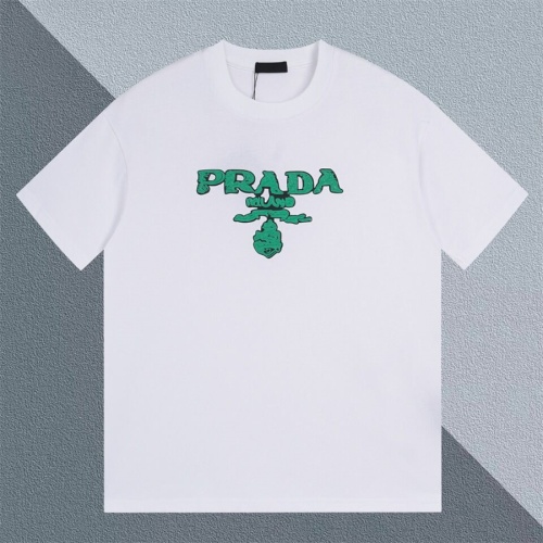 Prada T-Shirts Short Sleeved For Unisex #1232814 $45.00 USD, Wholesale Replica Prada T-Shirts