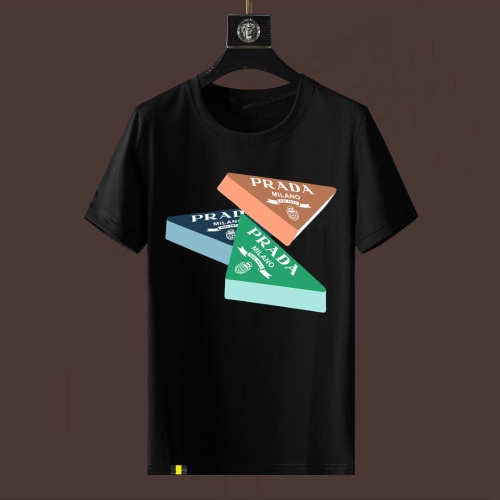 Prada T-Shirts Short Sleeved For Men #1232867 $40.00 USD, Wholesale Replica Prada T-Shirts