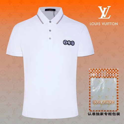 Louis Vuitton LV T-Shirts Short Sleeved For Men #1232875 $45.00 USD, Wholesale Replica Louis Vuitton LV T-Shirts