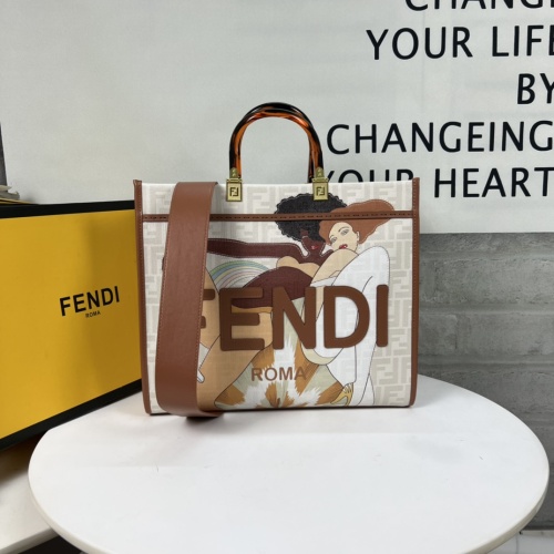 Fendi AAA Quality Tote-Handbags For Women #1232880 $105.00 USD, Wholesale Replica Fendi AAA Quality Handbags