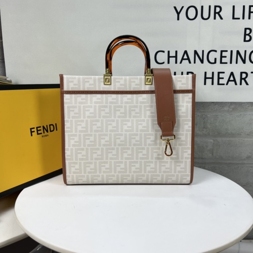 Replica Fendi AAA Quality Tote-Handbags For Women #1232880 $105.00 USD for Wholesale