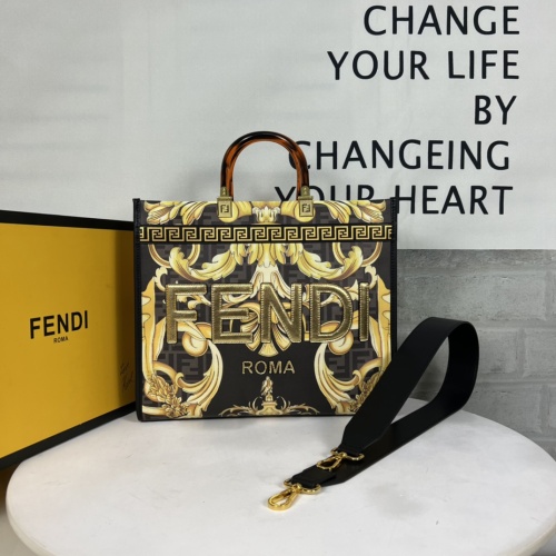 Fendi AAA Quality Tote-Handbags For Women #1232883 $105.00 USD, Wholesale Replica Fendi AAA Quality Handbags