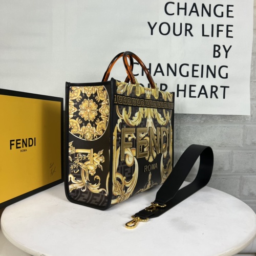 Replica Fendi AAA Quality Tote-Handbags For Women #1232883 $105.00 USD for Wholesale