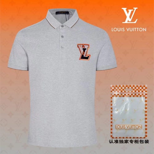 Louis Vuitton LV T-Shirts Short Sleeved For Men #1232884 $45.00 USD, Wholesale Replica Louis Vuitton LV T-Shirts