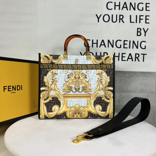 Replica Fendi AAA Quality Tote-Handbags For Women #1232885 $105.00 USD for Wholesale