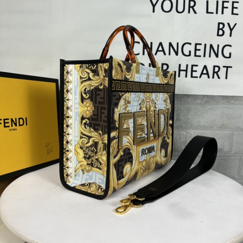 Replica Fendi AAA Quality Tote-Handbags For Women #1232885 $105.00 USD for Wholesale