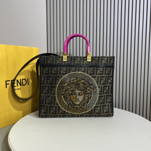 Fendi AAA Quality Tote-Handbags For Women #1232892 $105.00 USD, Wholesale Replica Fendi AAA Quality Handbags