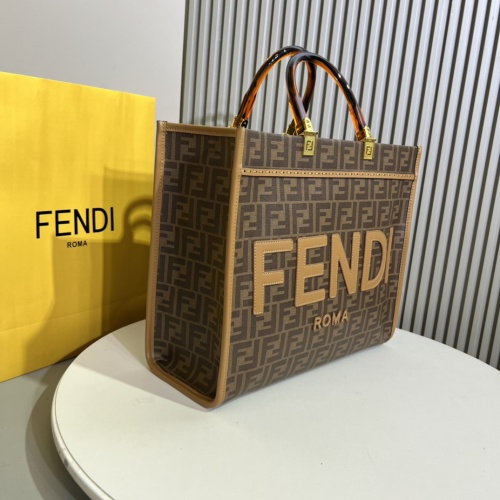 Replica Fendi AAA Quality Tote-Handbags For Women #1232893 $105.00 USD for Wholesale