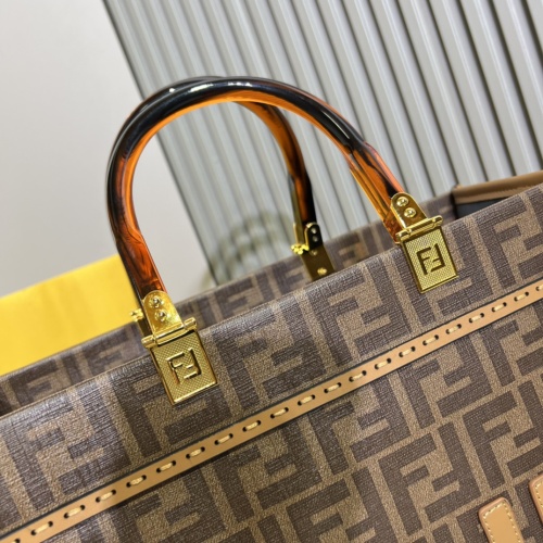 Replica Fendi AAA Quality Tote-Handbags For Women #1232893 $105.00 USD for Wholesale