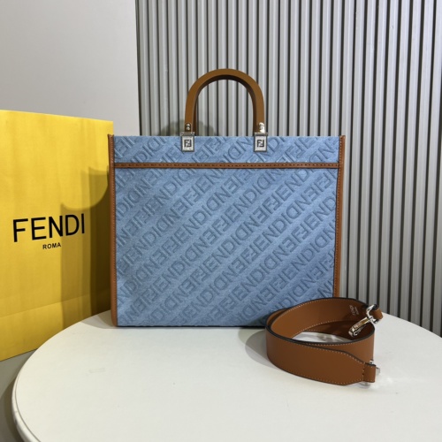 Replica Fendi AAA Quality Tote-Handbags For Women #1232895 $105.00 USD for Wholesale